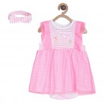 Miniklub Integral Bodysuit - Neon Pink, 6-9m